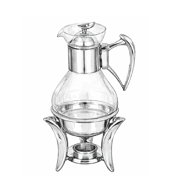 Kanna för te, glögg och varma drycker - MAT STEEL