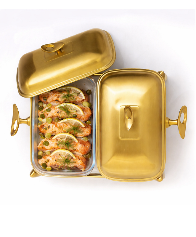 Eleganta serveringsfat - MAT STEEL