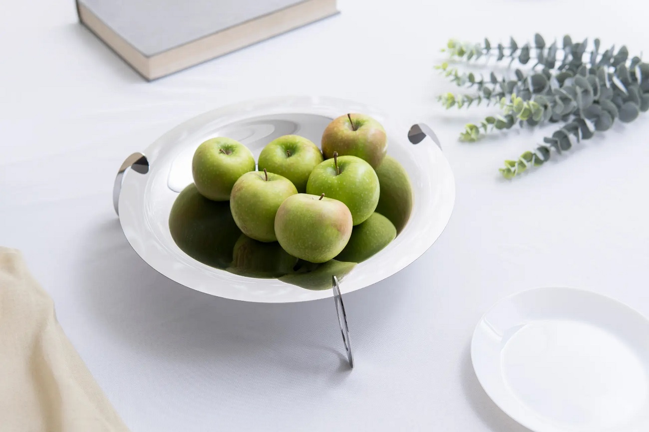 Rostfritt fruktfat – stilrent serveringsfat i rostfritt stål | MAT STEEL
