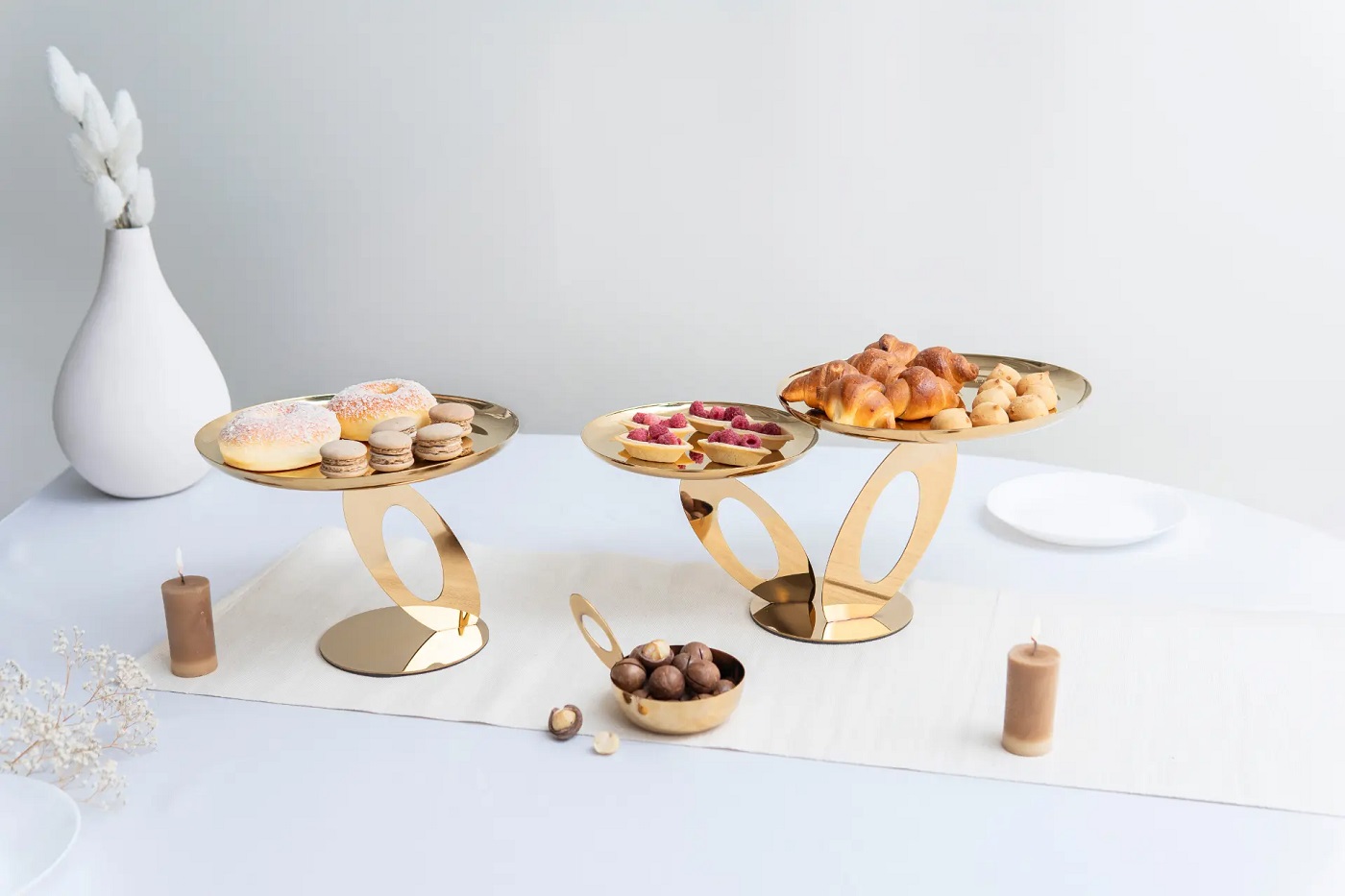 Rostfritt våningsfat – elegant servering i flera nivåer | MAT STEEL